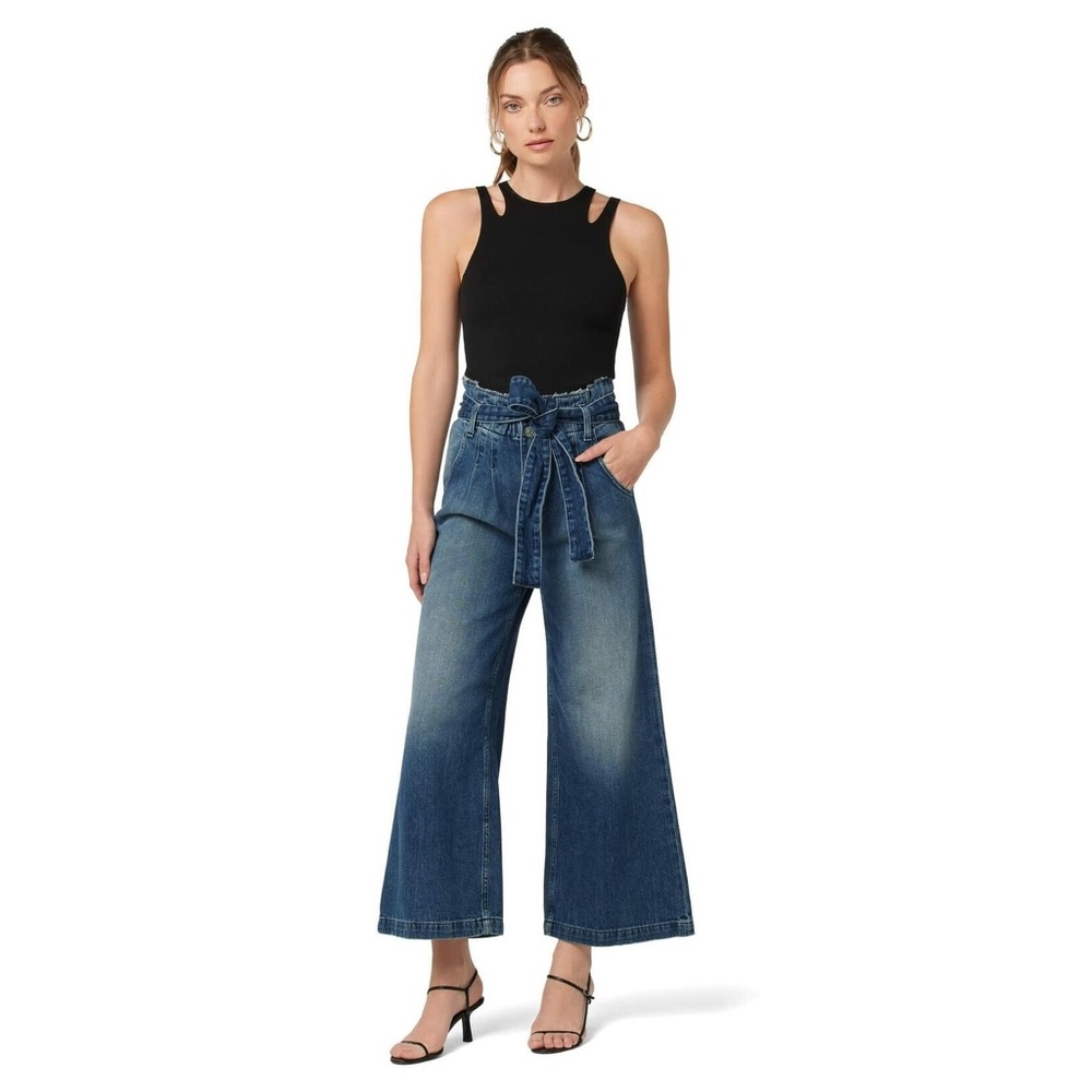 HUDSON Jeans Wide Leg Cropped Trouser